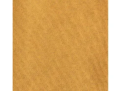 Cortina opaca con ganchos look de lino amarillo 290x245 cm ES963811