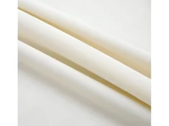 Cortina opaca con ganchos terciopelo color crema 290x245 cm ES339856