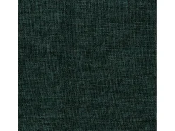 Cortina opaca con ganchos look de lino verde 290x245 cm ES353767