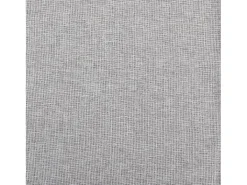 Cortina opaca con ganchos look de lino gris 290x245 cm ES458361