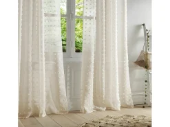 Cortina poliéster beige 240x140cm