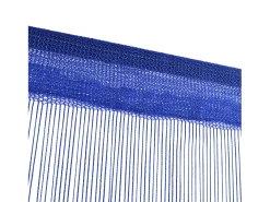 Cortinas de flecos 2 piezas 140x250 cm azul ES914662