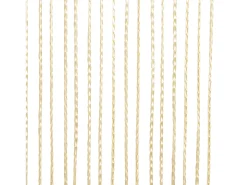 Cortinas de flecos 2 piezas 100x250 cm crema ES882244