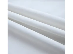 Cortinas opacas anillas de metal 2 pzs blanco crudo 140x175 cm ES241457
