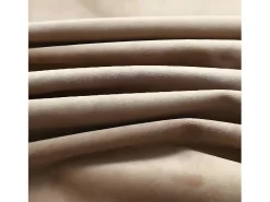 Cortinas opacas con anillas 2 uds terciopelo beige 140x225 cm ES380248