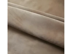 Cortinas opacas con ganchos 2 uds terciopelo beige 140x245 cm ES506460