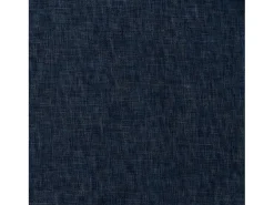 Cortinas opacas con ganchos look de lino 2 pzas azul 140x245 cm ES982098