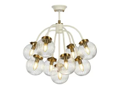 Cosmos 9 Light Pendant Globe Glass Shades