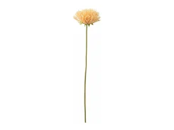 Crísantero artificial en tallo de plástico naranja de 60x10x9 cm