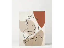 Cuadro de madera Body I