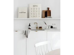 Cuadro de madera Coffee Menu