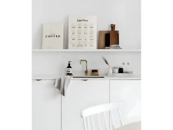 Cuadro de madera First Coffee