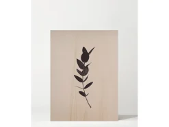Cuadro de madera Green Plant II