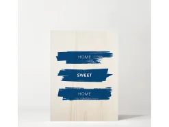 Cuadro de madera Home Sweet Home