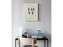 Cuadro de madera Love definition