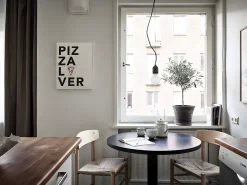 Cuadro de madera Pizza Lover