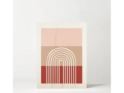 Cuadro de madera Sunrise