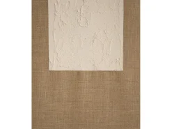 Cuadro decorativo sobre lienzo de lino con marco de madera negro pintado artesanalmente con pintura al oleo de 100x150cm - NIMBA - DECOWOOD