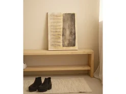 Cuadro decorativo sobre lienzo de algodón pintado artesanalmente con pintura al oleo sin marco de 80x100cm - ELENA - DECOWOOD