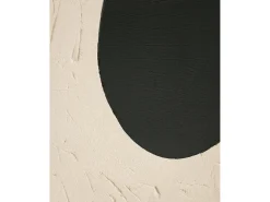 Cuadro decorativo sobre lienzo de algodón con marco de madera blanco pintado artesanalmente con pintura al oleo de 60x80cm - VARO - DECOWOOD