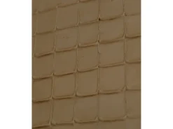 Cuadro decorativo sobre lienzo de algodón con marco de madera marrón claro pintado artesanalmente con pintura al oleo de 60x80cm - JAN - DECOWOOD