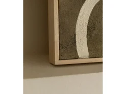 Cuadro decorativo sobre lienzo de algodón pintado artesanalmente con pintura al oleo sin marco de 60x80cm - SILVANA - DECOWOOD