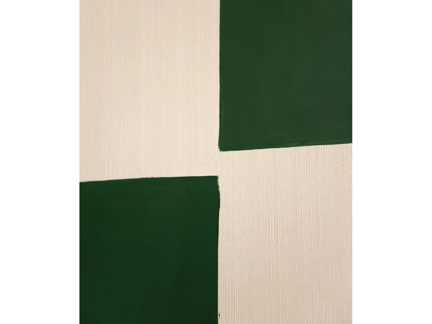 Cuadro decorativo sobre lienzo de algodón con marco de madera negro pintado artesanalmente con pintura al oleo de 80x100cm - PRISMA - DECOWOOD