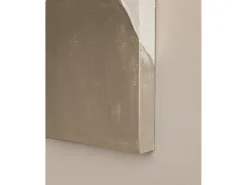 Cuadro decorativo sobre lienzo de algodón con marco de madera blanco pintado artesanalmente con pintura al oleo de 60x80cm - KIKA - DECOWOOD