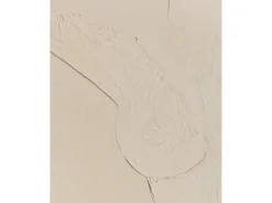 Cuadro decorativo sobre lienzo de algodón con marco de madera negro pintado artesanalmente con pintura al oleo de 60x80cm - LEO - DECOWOOD