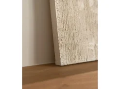 Cuadro decorativo sobre lienzo de algodón con marco de madera negro pintado artesanalmente con pintura al oleo de 100x150cm - DEVA - DECOWOOD