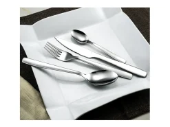 Cubertería de 24 piezas Amefa Hôtel - Acero inoxidable - Hoja microdentada - Colección Hôtel