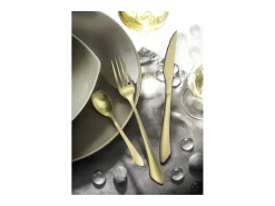 Cubertería de 16 piezas Instinct Champagne Mat Amefa - Acero Inoxidable