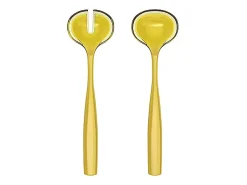Cubiertos para ensalada ámbar Guzzini Dolcevita