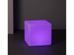 Cubo LED RGBW Recargable 40x40 cm 400 mm