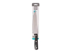Cuchillo de Cocina Negro Acero Inoxidable ABS (20 cm)