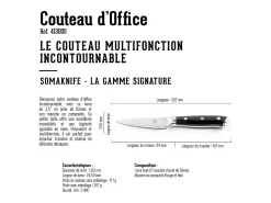 Cuchillo de oficina de 3,5 pulgadas, gama Signature - SOMAGIC
