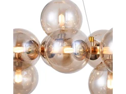 Dallas Lámpara Colgante de Techo Dorada, 25 Luz, G9