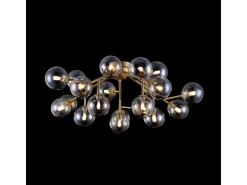 Dallas Plafón Semi Empotrado Dorado, 20 Luces, G9
