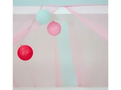 Dosel para Swayer y Montessori tul rosa 200x167cm