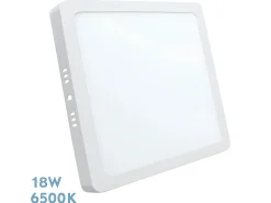 Downlight Cuadrado Selenita 18w 6500k Blanco