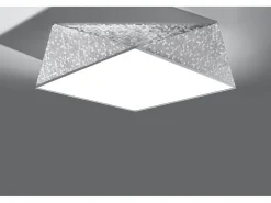 Downlight da superficie Flush Light Argento E27 Downlights de superficie Flush Light Plateado E27