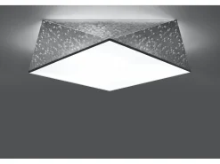 Downlight da superficie Flush Light Argento E27 Downlights de superficie Flush Light Plateado E27
