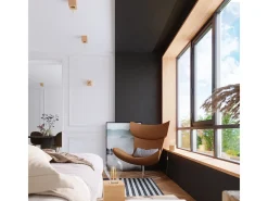 Downlight da superficie Flush Light in legno naturale E27 Focos empotrables de superficie Flush Light Madera natural E27