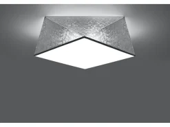 Downlight da superficie Flush Light Argento E27 Downlights de superficie Flush Light Plateado E27