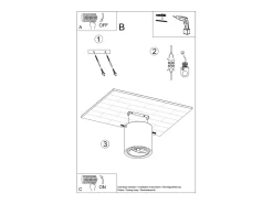 Downlight da superficie Incasso grigio chiaro GU10 Focos empotrables en superficie Gris claro GU10