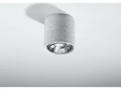 Downlight da superficie Incasso grigio chiaro GU10 Focos empotrables en superficie Gris claro GU10