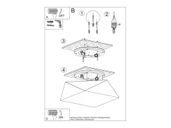 Downlight da superficie Incasso bianco E27 Downlights de superficie Flush Light Blanco E27
