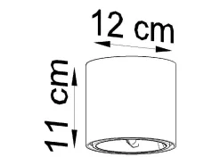 Downlight da superficie Round Flush Light Bianco GU10 Focos empotrables de superficie Foco de empotrar redondo Blanco GU10
