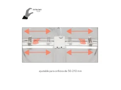 Downlight Empotrable Led Modelo Providencia Cromo