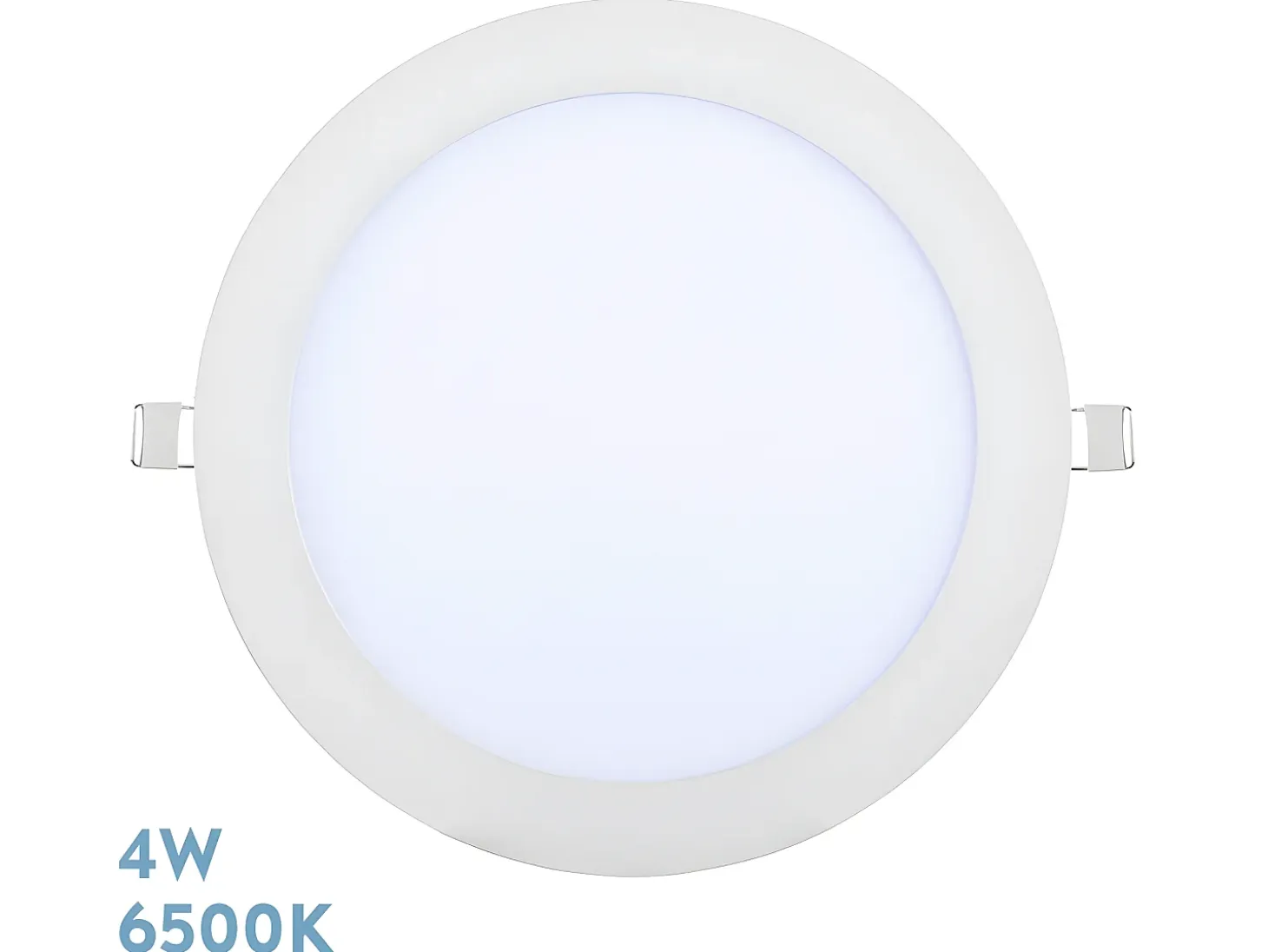 Downlight Empotrable Tanzanita Redondo Blanco 4w 6500k